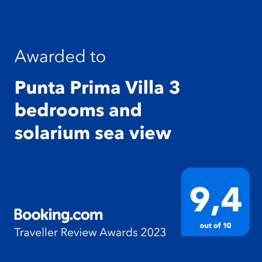 טורבייחה Punta Prima Villa 3 Bedrooms And Solarium Sea View מראה חיצוני תמונה